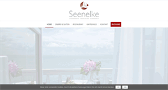 Desktop Screenshot of hotel-seenelke.de