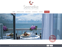 Tablet Screenshot of hotel-seenelke.de